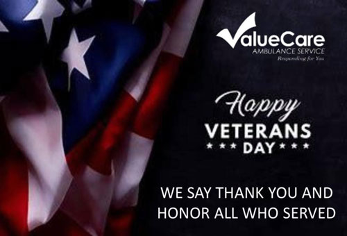 Happy Veterans Day, Thank-You To All Who Served!