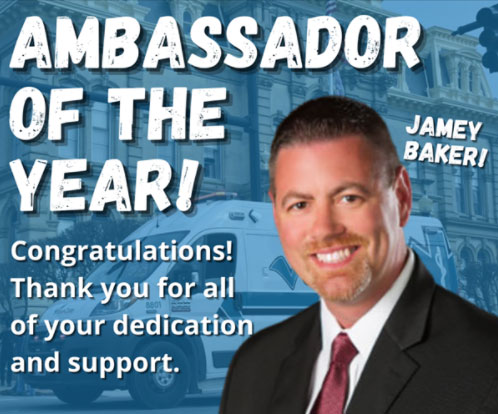 Owner & CEO Jamey Baker ZM Chamber Ambassador Of The Year