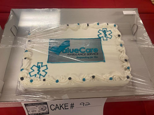 Had a great time last week supporting the Carr Center at the annual cake action.